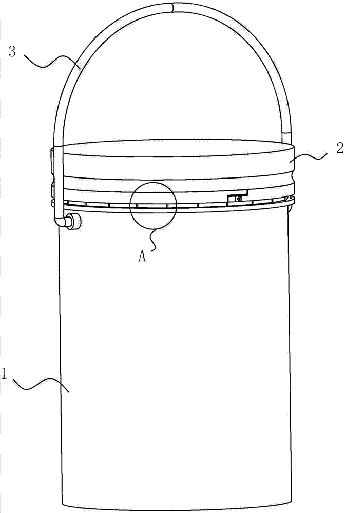 全密封防伪塑料包装桶的制作方法