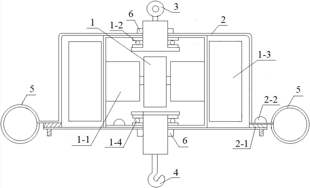 一种索吊止旋转向器及直升机的制作方法