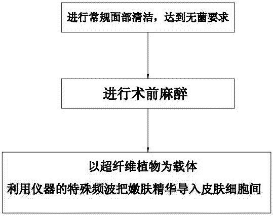 一种美容方法与流程