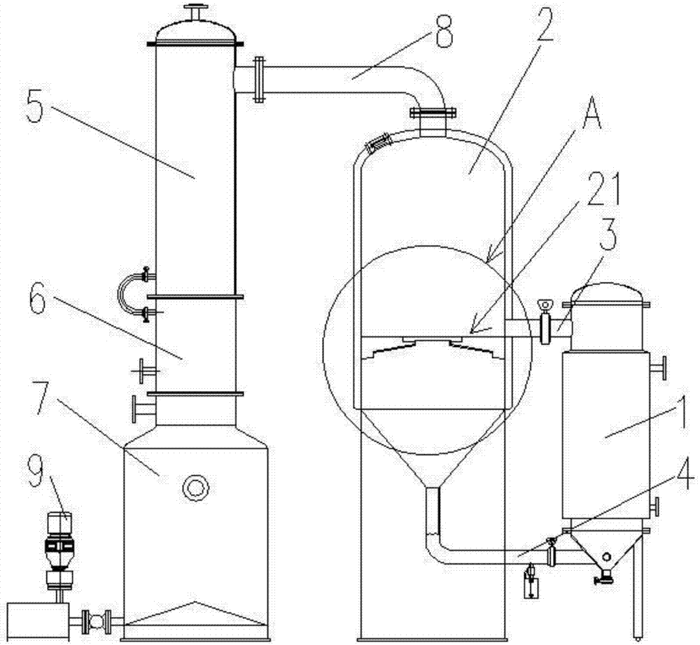 一种外循环蒸发器的制作方法