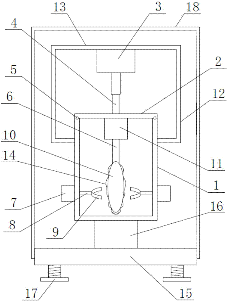 便携的实验室用柱形器皿的清洗仪器的制作方法