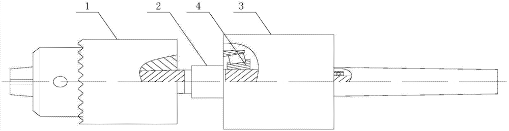 转子轴零件在车床上滚花的装夹装置的制作方法
