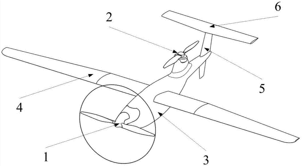 一种纵列矢量双旋翼电动垂直起降无人机及其控制方法与流程
