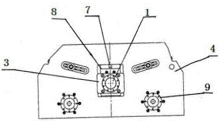 复合棒传输机齿盘传输距调节机构的制作方法
