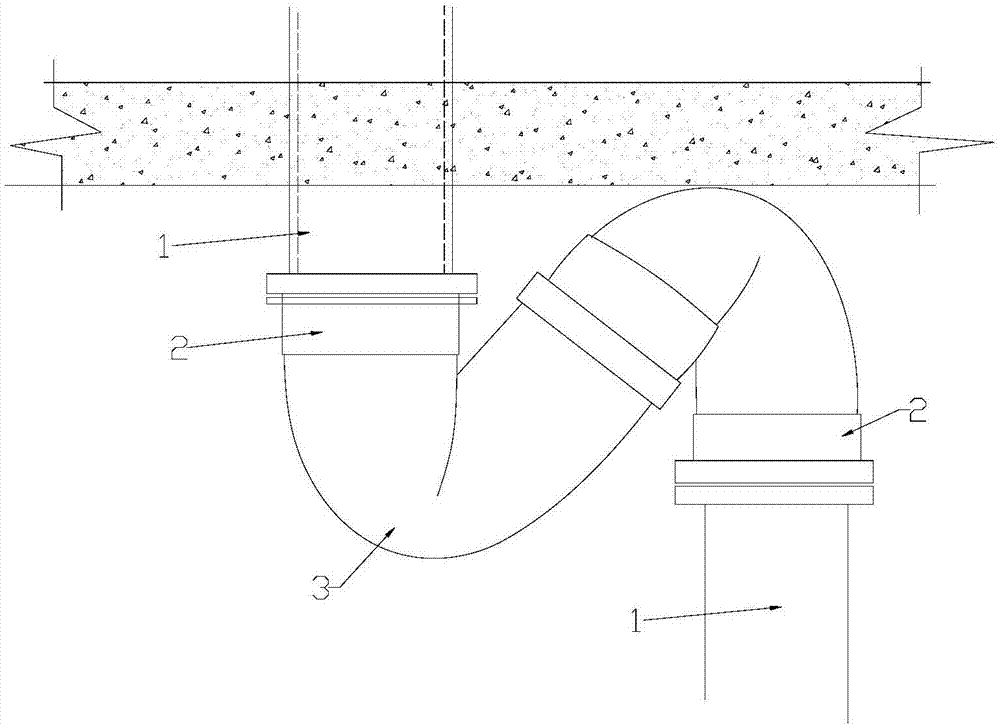 U-PVC材质S形排水管维修方法与流程