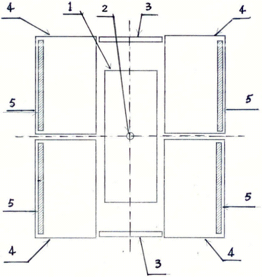 矩形成孔钻头的制作方法