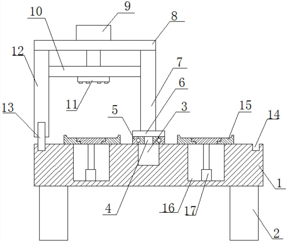 一种汽车零件加工用挤压锻造设备的制作方法