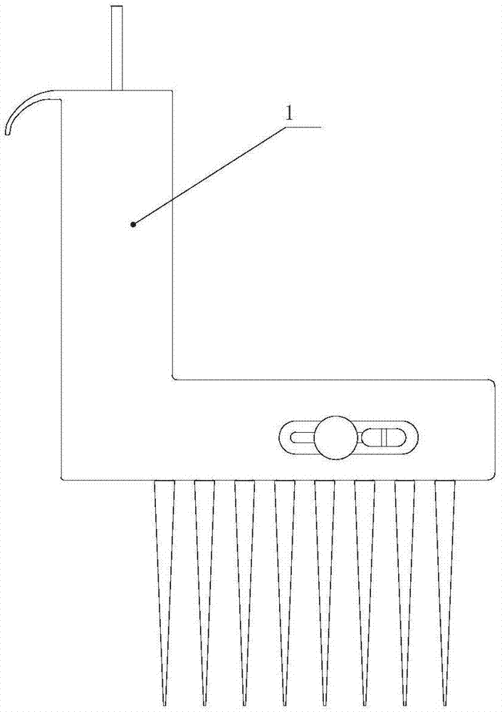 多通道间距可调移液枪的制作方法