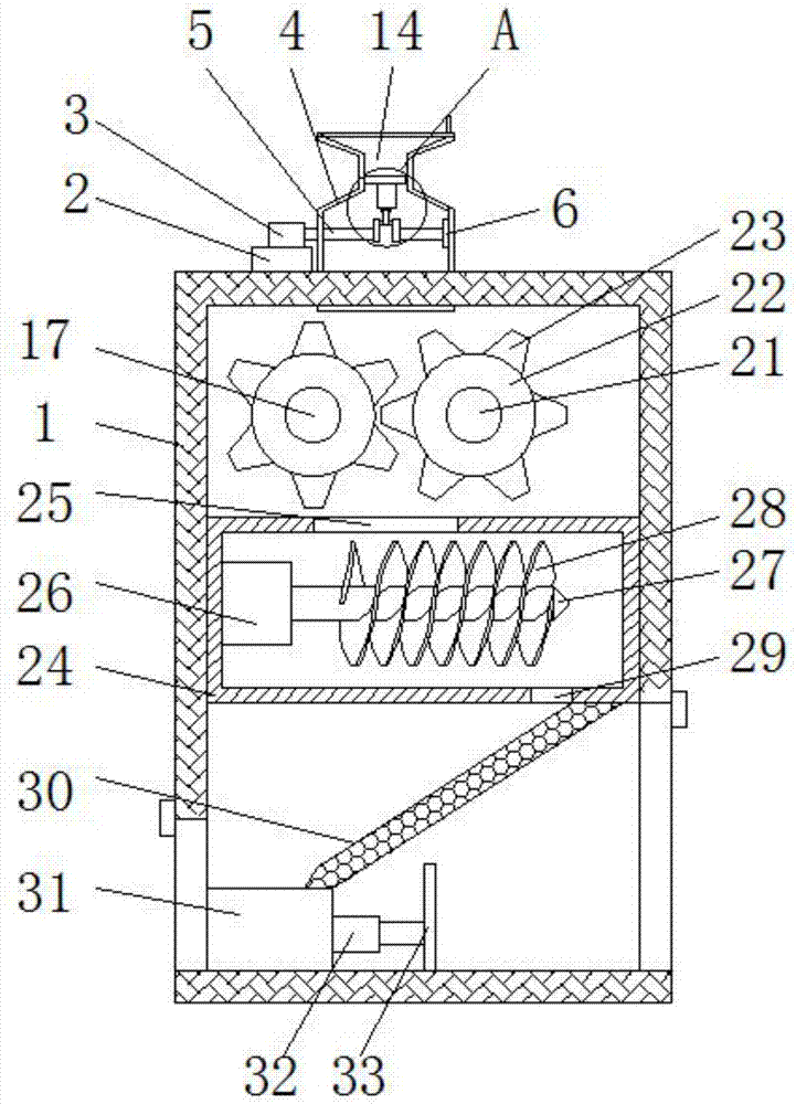 一种电子元器件废品处理装置的制作方法