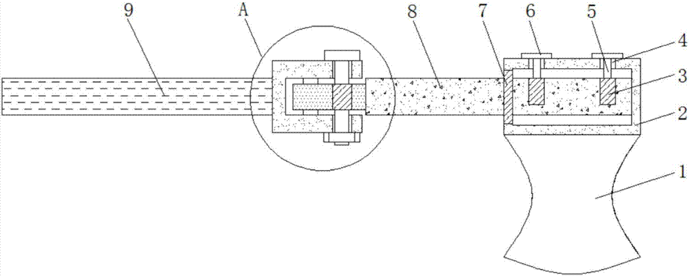 一种便于折叠的园林用砍斧的制作方法