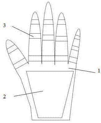 一种安全卫生刮鱼鳞手套的制作方法
