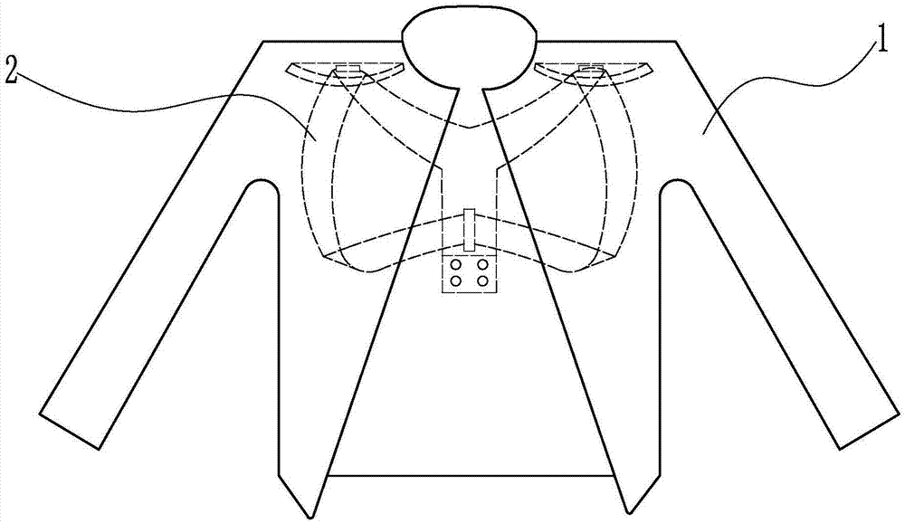 具有坐姿矫正功能的校服的制作方法