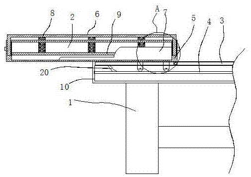 一种便于管理材料的财经办公桌的制作方法