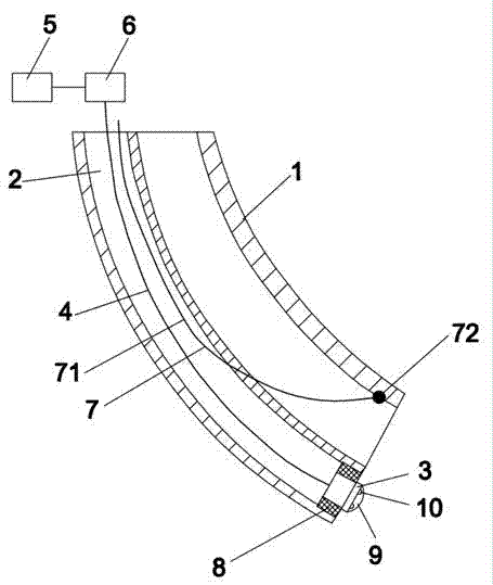可视气管插管弯度调节机构的制作方法