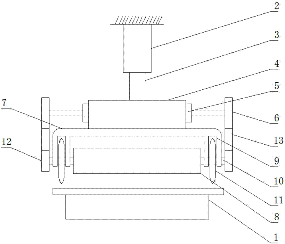 一种滚动式板材切割压印装置的制作方法