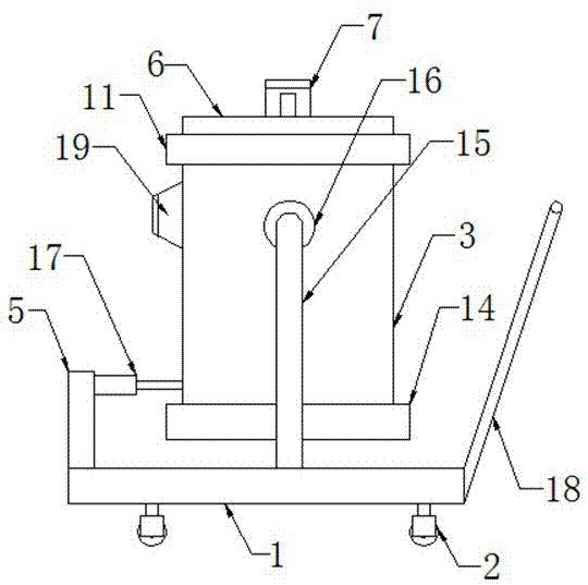 一种建筑装修用石灰搅拌装置的制作方法