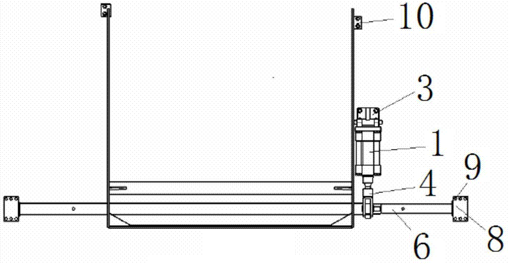 一种用于模具出料转运的抛料机构的制作方法