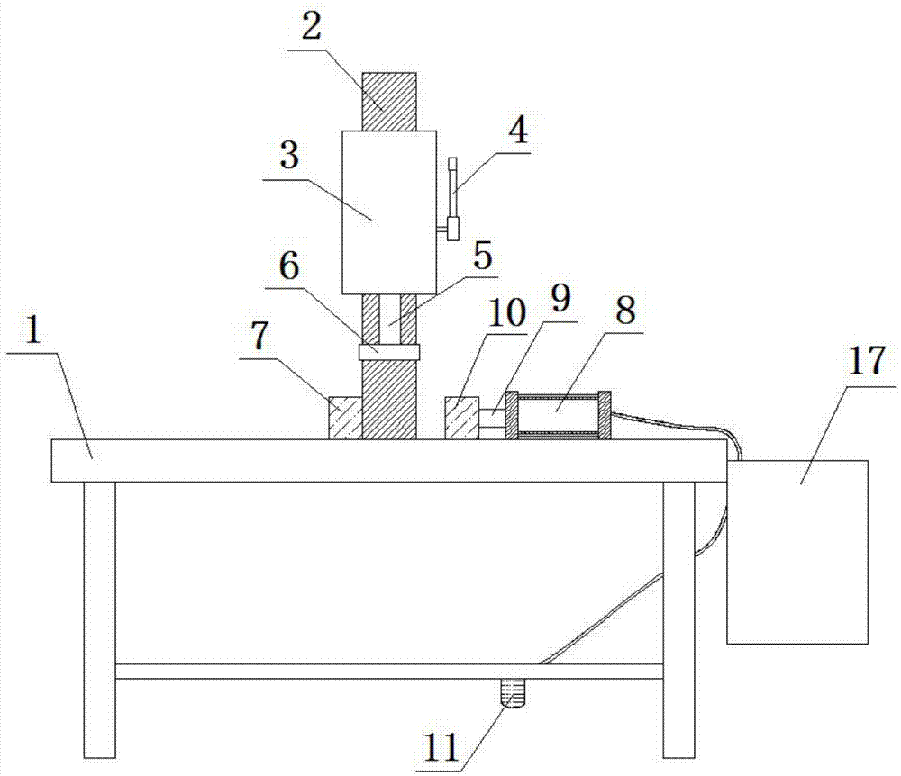 一种立式压装机的制作方法