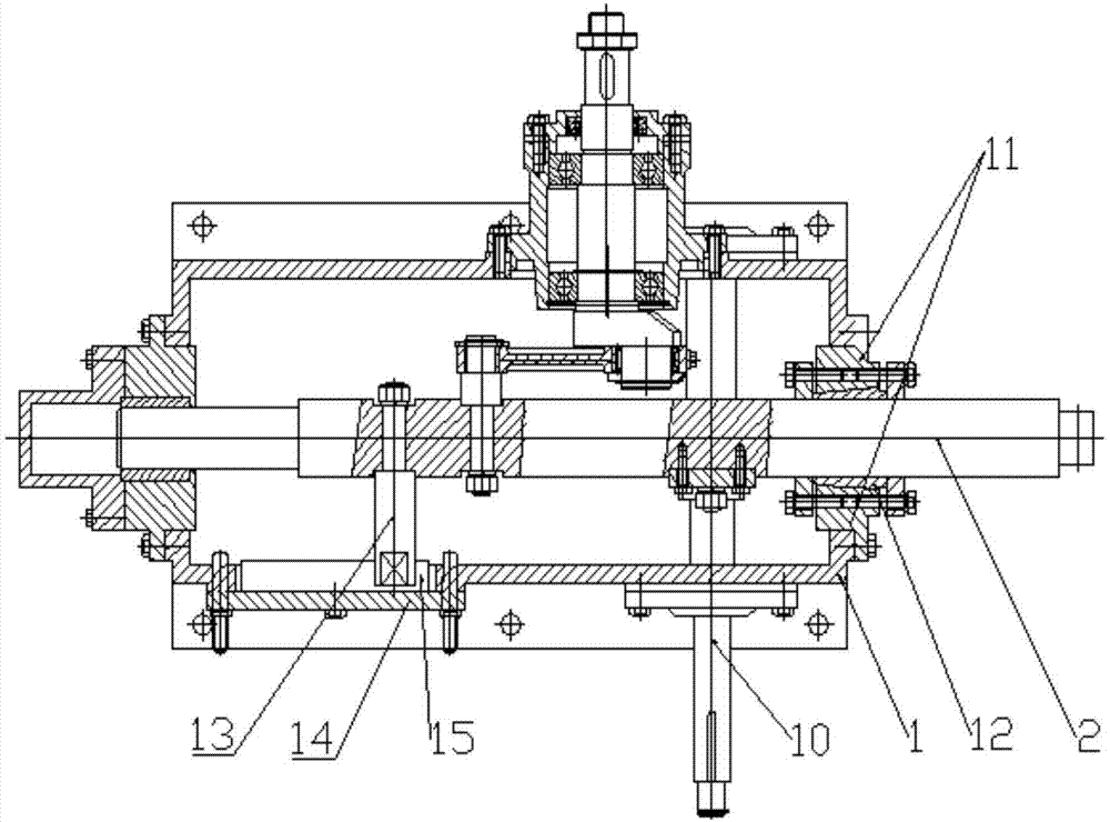 一种加工榨圈刨油槽的分度动力机构的制作方法