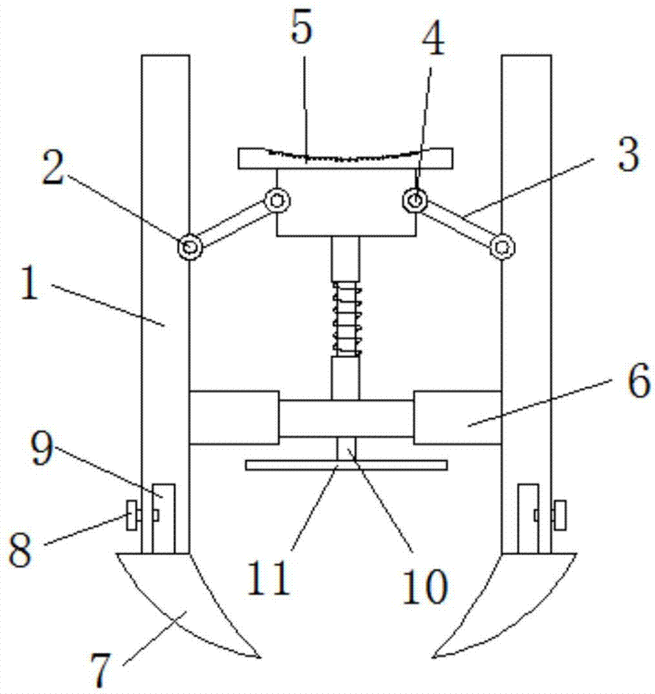 一种人造草拔出实验夹具的制作方法