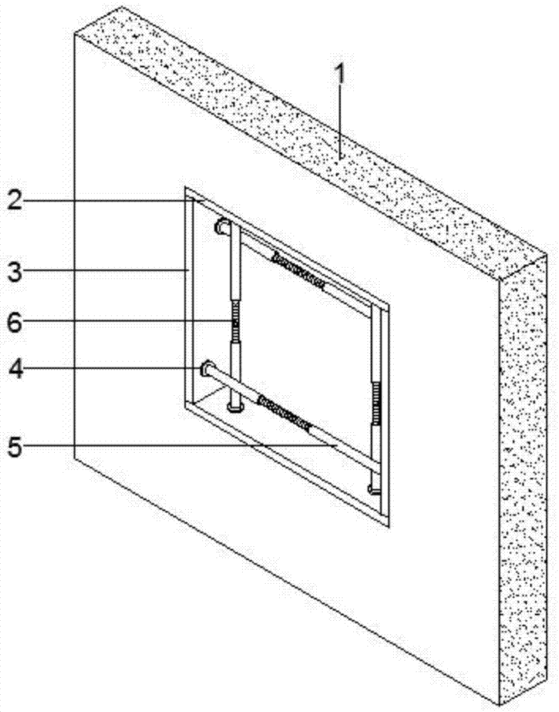 一种pc构件墙面通孔固定工装治具的制作方法