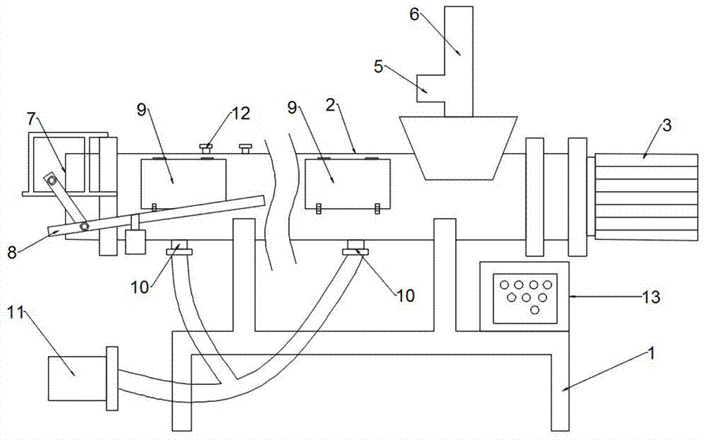 一种螺旋挤压式固液分离机的制作方法