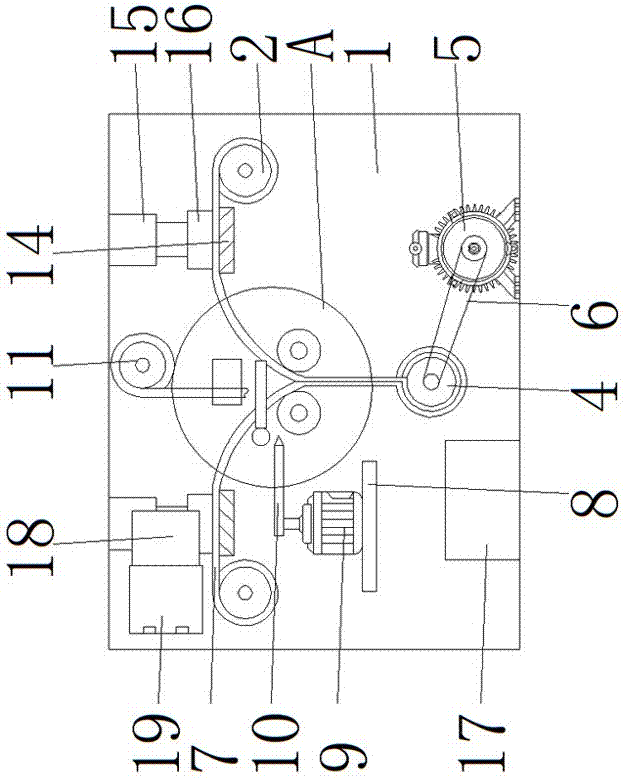 一种新型复合机用供应装置的制作方法