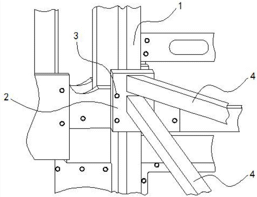 一种铝车身与钢底架连接结构的制作方法