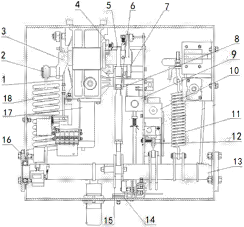 一种真空断路器用操动机构的制作方法