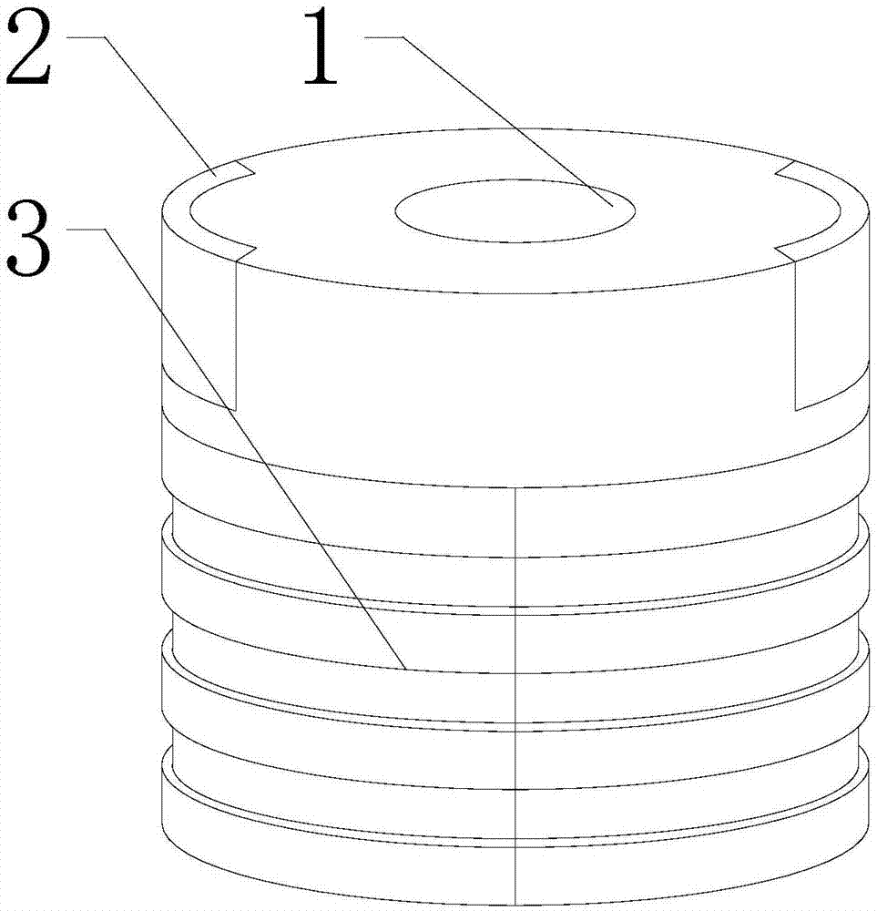 一种具有加强结构的防水栓的制作方法