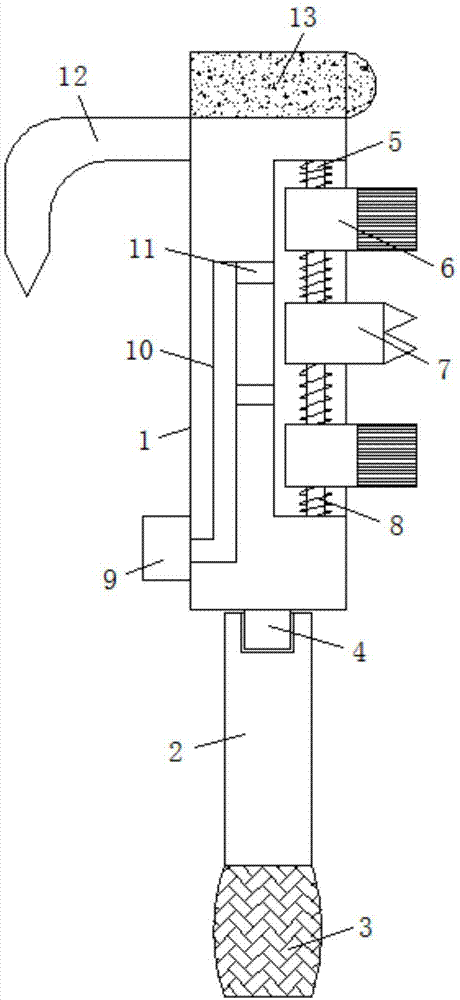 电力维护用导线冰渣异物清除器的制作方法