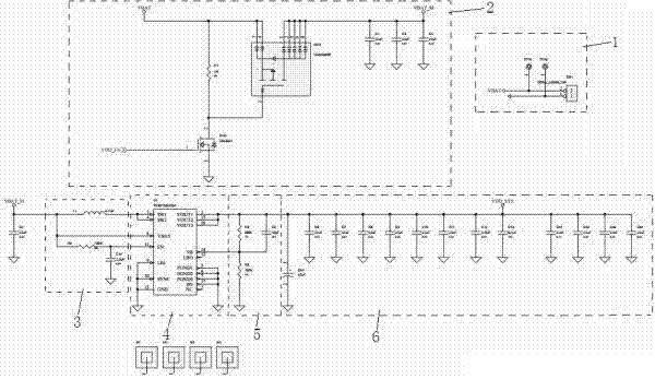 一种集装箱北斗定位终端的电源电路的制作方法