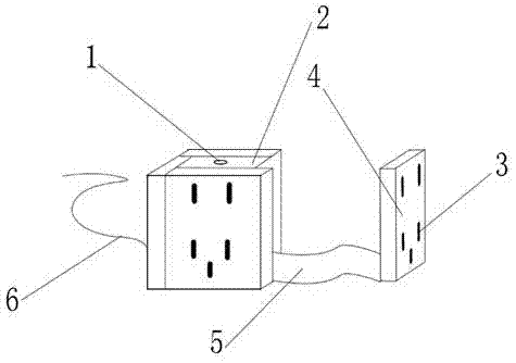 一种可拉长的插座的制作方法