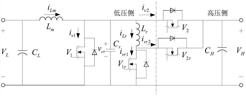 一种双向DC-DC软开关控制系统及逻辑控制方法与流程