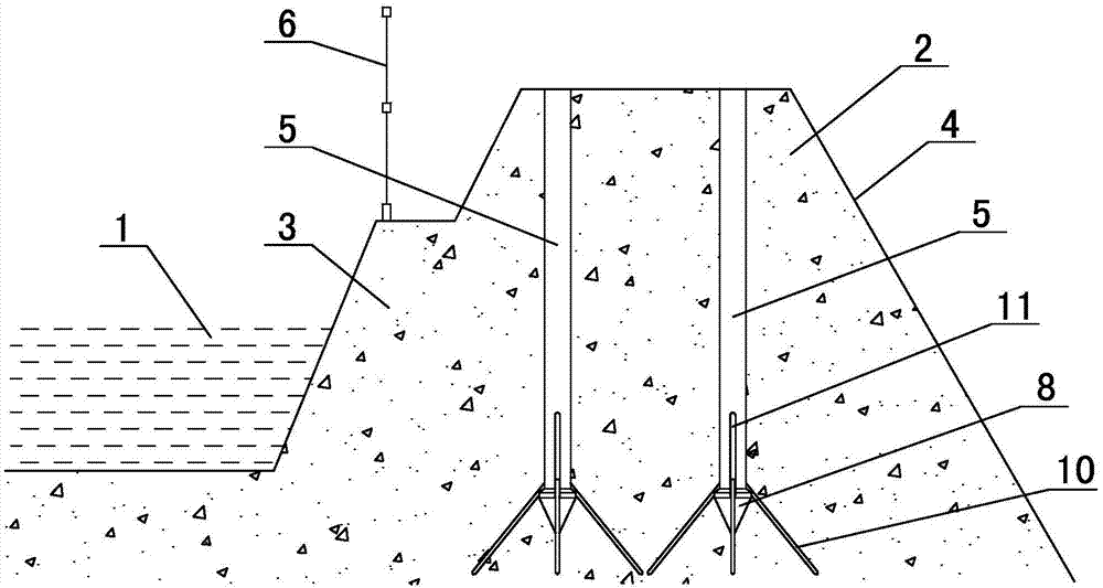 滩涂养鱼围垦结构的制作方法