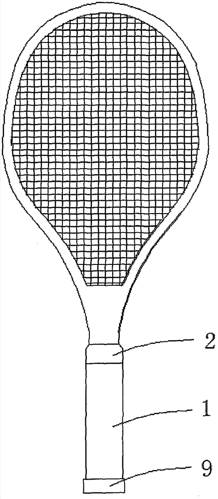 一种多功能网球拍的制作方法