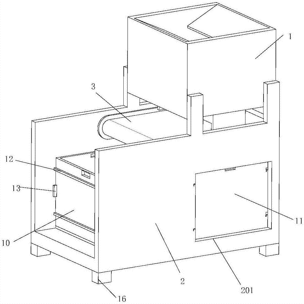 一种土木工程建筑废料处理装置的制作方法