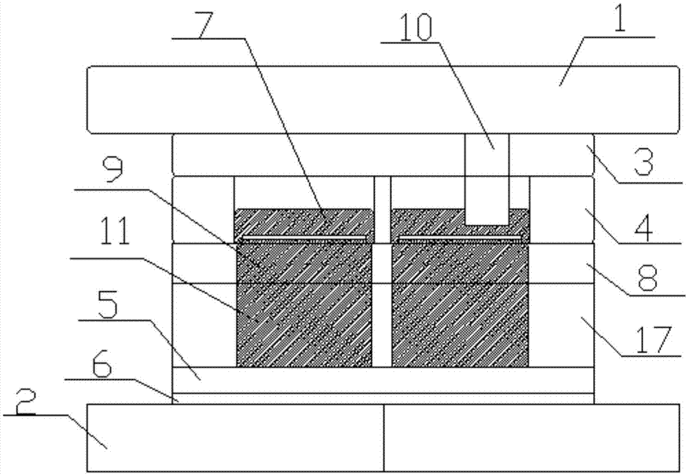 一种新型空调外壳冷凝器罩生产用模具的制作方法