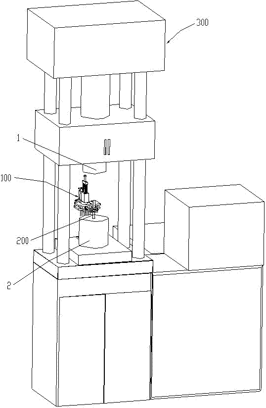 模具坯料扶正装置的制作方法