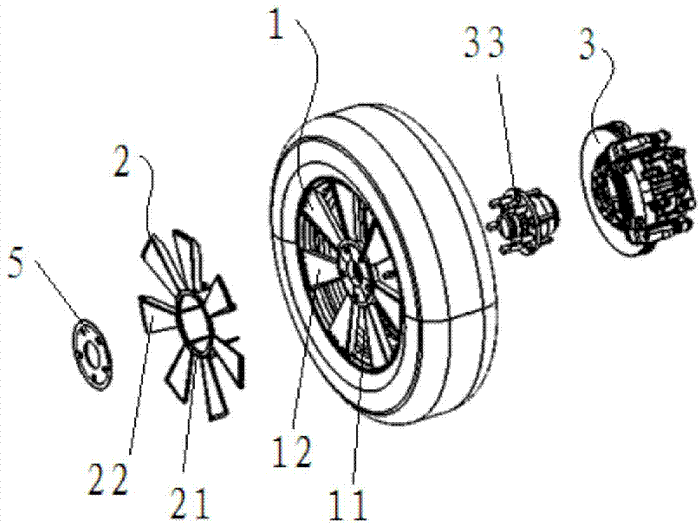 轮毂结构的制作方法