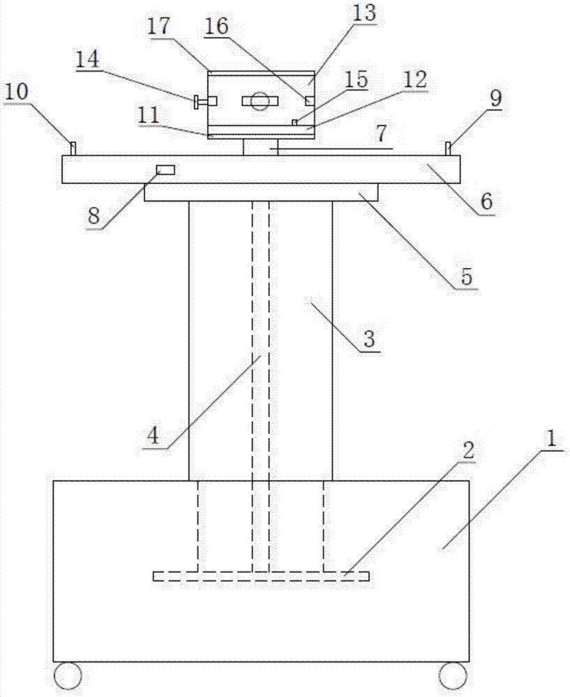 一种发电机定子线圈焊接支撑装置的制作方法