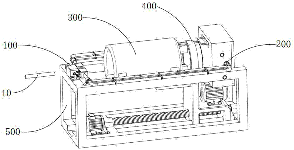 用于建筑钢管的表面抛光、除锈器械的制作方法