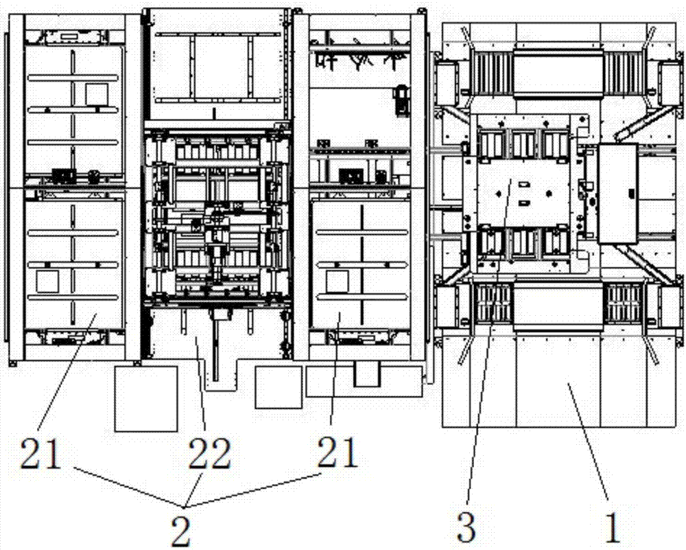 多位充电式汽车换电站的制作方法