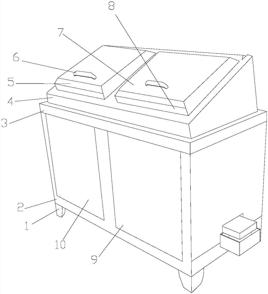 一种新型建筑垃圾存储装置的制作方法