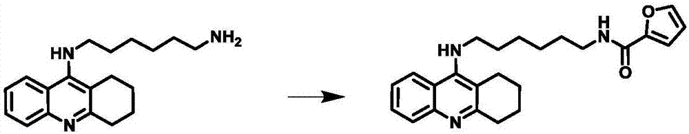 一种他克林-杂环轭联物的制备方法及用途与流程