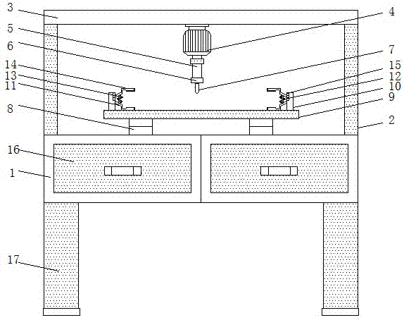 一种LED显示屏钻孔设备的制作方法