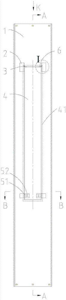 一种电梯上翻式操纵壁的制作方法