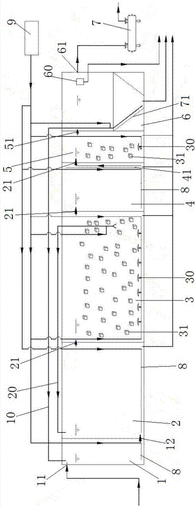 一种一体化生活污水处理装置的制作方法