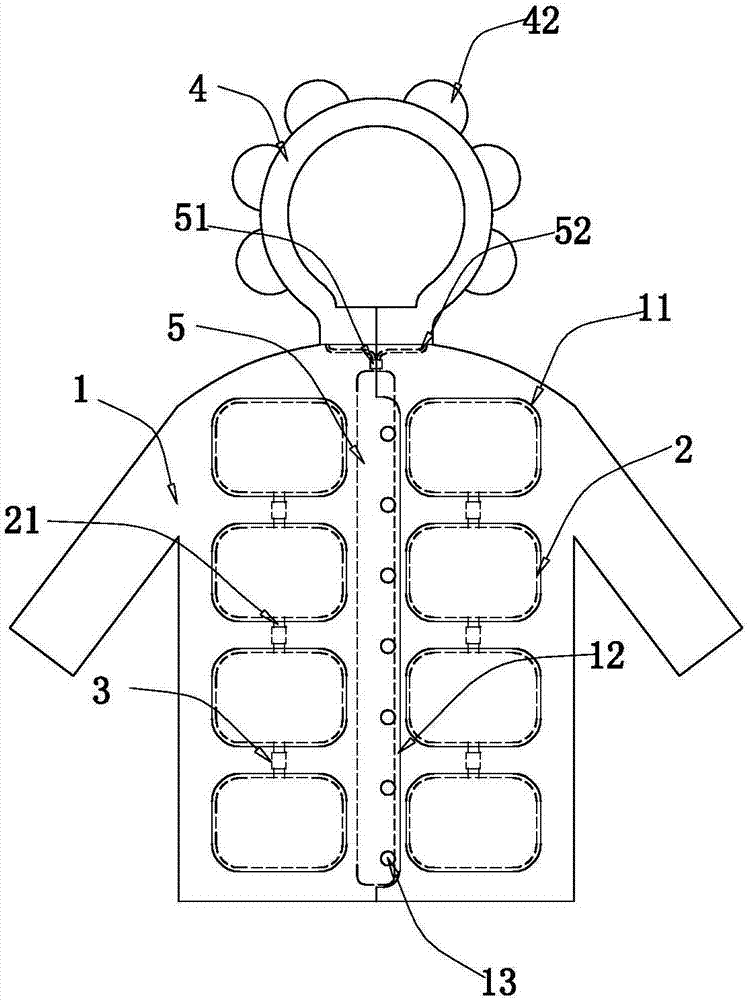 高空作业防坠落工作服的制作方法