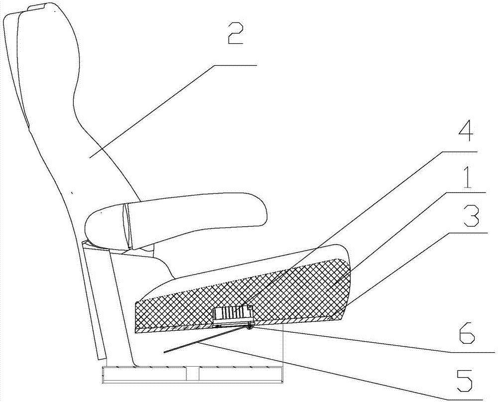 4D座椅钢板震动装置的制作方法